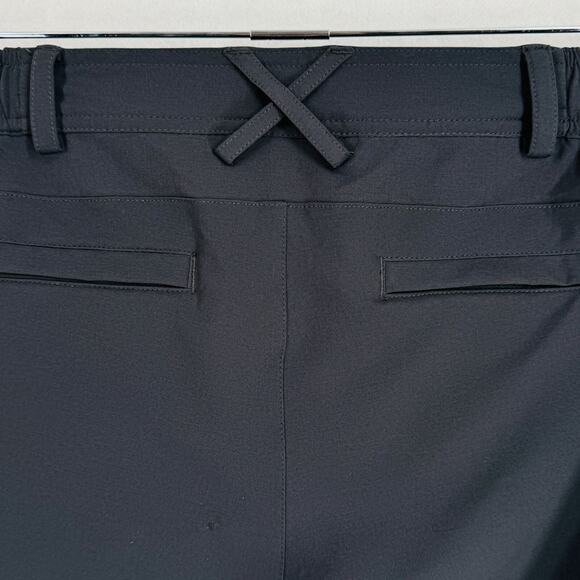 Mack Weldon Radius Flex Short Mens S Asphalt Gray Athleisure Golf 9" Inseam - Picture 8 of 13